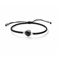 Armbandje zwarte Spinel