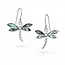 Libelle oorbellen Abalone