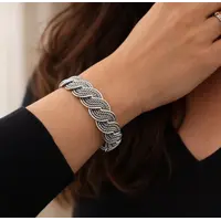 Zilveren dames armband Vivi