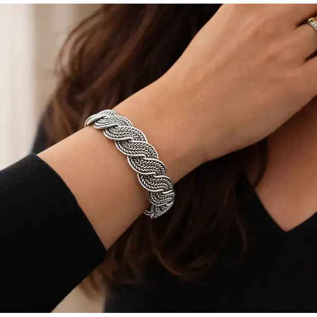 Zilveren dames armband Vivi