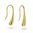 Druppel oorbellen goudkleur