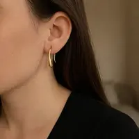 Druppel oorbellen goudkleur