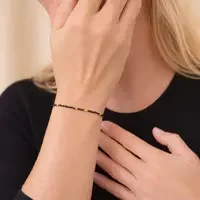 Zwarte Spinel armbandje Coco goud