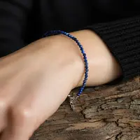 Edelsteen armbandje Caya Lapis Lazuli
