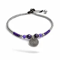 Enkelbandje Maui paars