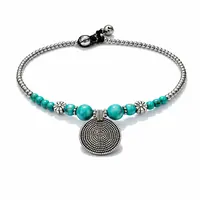 Enkelbandje Maui turquoise