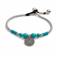 Enkelbandje Maui turquoise