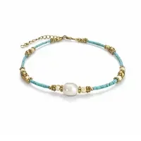 Enkelbandje Bonaire blauw