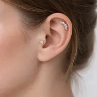 Piercing zilverkleur Marybelle