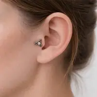 Piercing big triangle dot