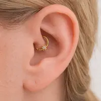 Daith piercing flower gold Daith piercing flower gold