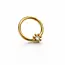Daith piercing flower gold Daith piercing flower gold