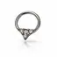 Daith piercing silver 4you