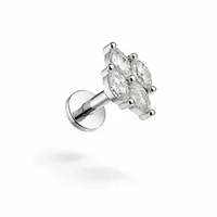 Piercing zilverkleur Merella