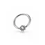 Daith piercing flower silver Daith piercing flower silver