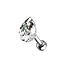 Piercing shiny teardrop druppelvorm Piercing shiny teardrop druppelvorm
