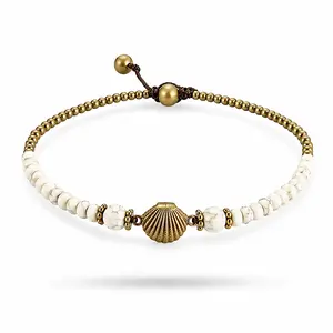 Enkelbandje howliet schelp