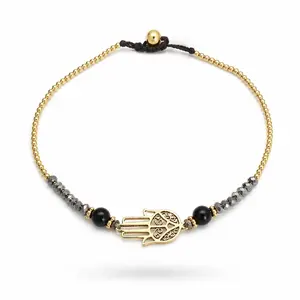 Enkelbandje zwart Hamsahand