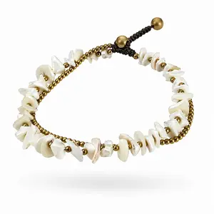 Enkelbandje natural SHELL