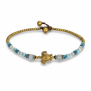 Enkelbandje blauw schildpad