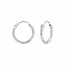 Zilveren oorringen 12 mm