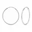Zilveren oorringen 30 mm