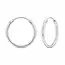 Zilveren oorringen 20 mm