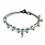 Enkelbandje Angel wing turquoise Enkelbandje Angel wing turquoise