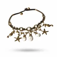 Enkelbandje Sealife off-white Enkelbandje Sealife off-white