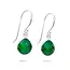 Groene onyx oorbellen Avin Groene onyx oorbellen Avin