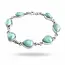 Zilveren armband Larimar Liana
