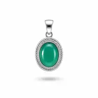 Groene Amethist hanger Lehana