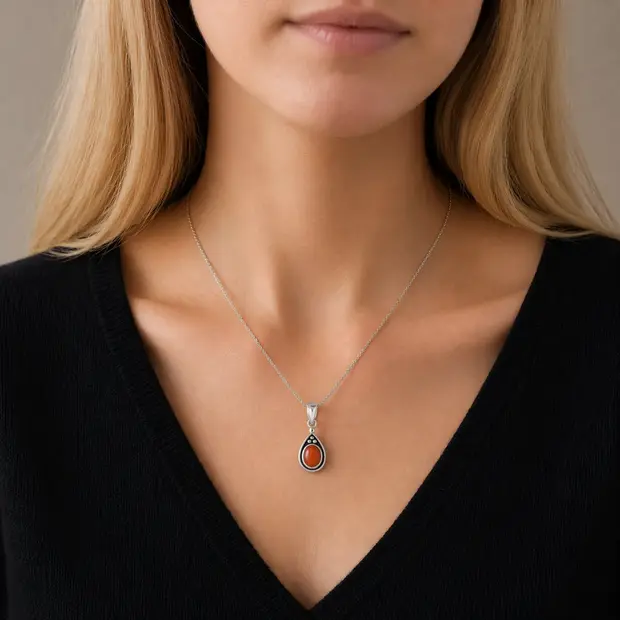 Carneool hanger Fayla