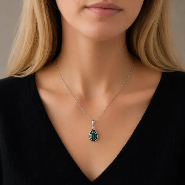 Malachiet hanger Fayla