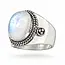Zilveren ring Moonstone Hermosa Zilveren ring Moonstone Hermosa