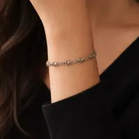 Zilveren armband met olifantjes