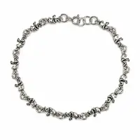 Zilveren armband met olifantjes