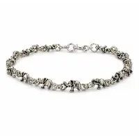 Zilveren armband met olifantjes
