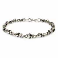 Zilveren armband met olifantjes