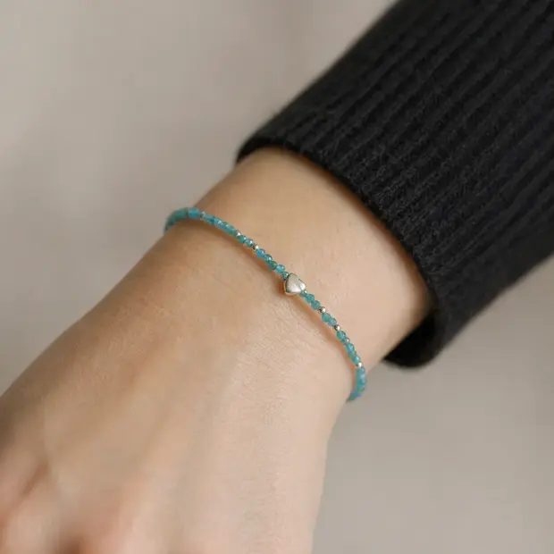 Apatiet armbandje hartje