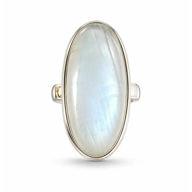 Boho ring Apolonia Maansteen Boho ring Apolonia Maansteen