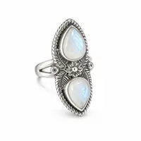 Boho ring Aurora Maansteen Boho ring Aurora Maansteen