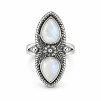 Boho ring Aurora Maansteen Boho ring Aurora Maansteen