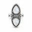 Boho ring Aurora Maansteen Boho ring Aurora Maansteen