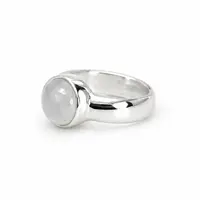 Zilveren ring Maansteen Abou