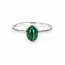 Edelsteen ring piccola Malachiet