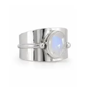 Zilveren Maansteen ring Persuan