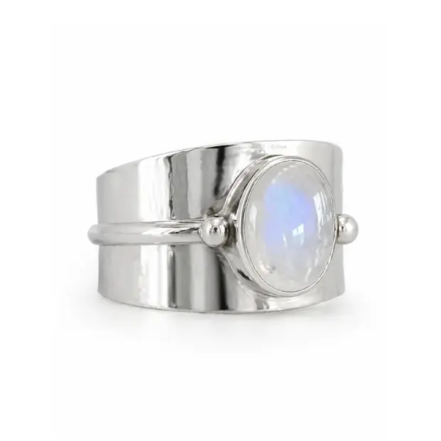 Zilveren Maansteen ring Persuan Zilveren Maansteen ring Persuan