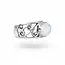 Zilveren ring Paisley Moonstone Zilveren ring Paisley Moonstone