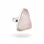 Ruwe rozenkwarts ring Zela
